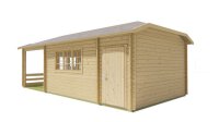 Gartenhaus Alina 44mm Blockbohlenhaus