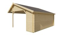 Gartenpavillon Thea 44mm Blockbohlen