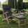 Gartenliege Woodie Deckchair inkl. Kissenauflage Teakholz