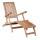 Gartenliege Woodie Deckchair inkl. Kissenauflage Teakholz