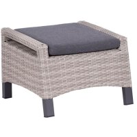 Gartenhocker Montana Dining / Lounge Fußhocker 8 mm spotty grey