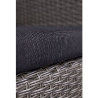 Gartensessel Juan Dining Relaxsessel 8 mm smokey grey