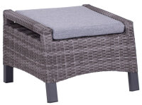 Gartenhocker Montana Dining / Lounge Fußhocker 8 mm dark grey